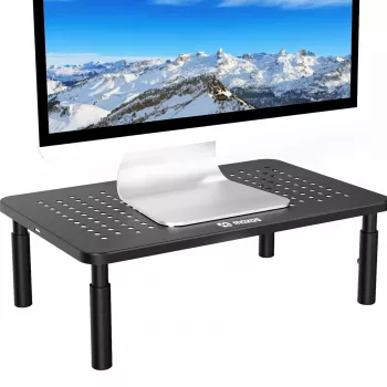 MOZOS SPM3 Monitor Stand Riser Zwart