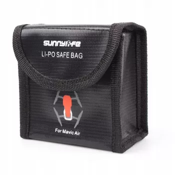 SUNNYLIFE brandwerende tas voor 2 DJI Mavic Air-accu's