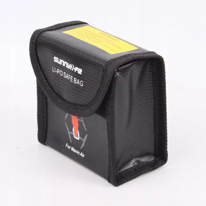 SUNNYLIFE brandwerende tas voor 2 DJI Mavic Air-accu's