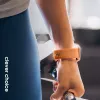 Crong Liquid Strap voor Apple Watch 38/40/41/42 mm (oranje)