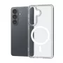Crong Hybrid Clear Magnetic Case met MagSafe voor Samsung Galaxy S26+ (transparant)