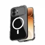 Crong Hybrid Clear Magnetic Case voor Honor 600 5G, MagSafe-compatibel, transparant