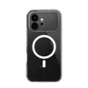 Crong Hybrid Clear Magnetic Case voor Honor 600 5G, MagSafe-compatibel, transparant