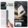 Crong Hybrid Clear Magnetic Case voor Nothing Phone 4a, MagSafe-compatibel, transparant
