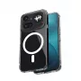 Crong Hybrid Clear Magnetic Case MagSafe voor Nothing Phone 4a Pro (transparant)