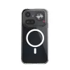 Crong Hybrid Clear Magnetic Case MagSafe voor Nothing Phone 4a Pro (transparant)