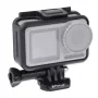 PULUZ framhouder beschermhoes voor DJI Osmo Action - zwart (PU338B)