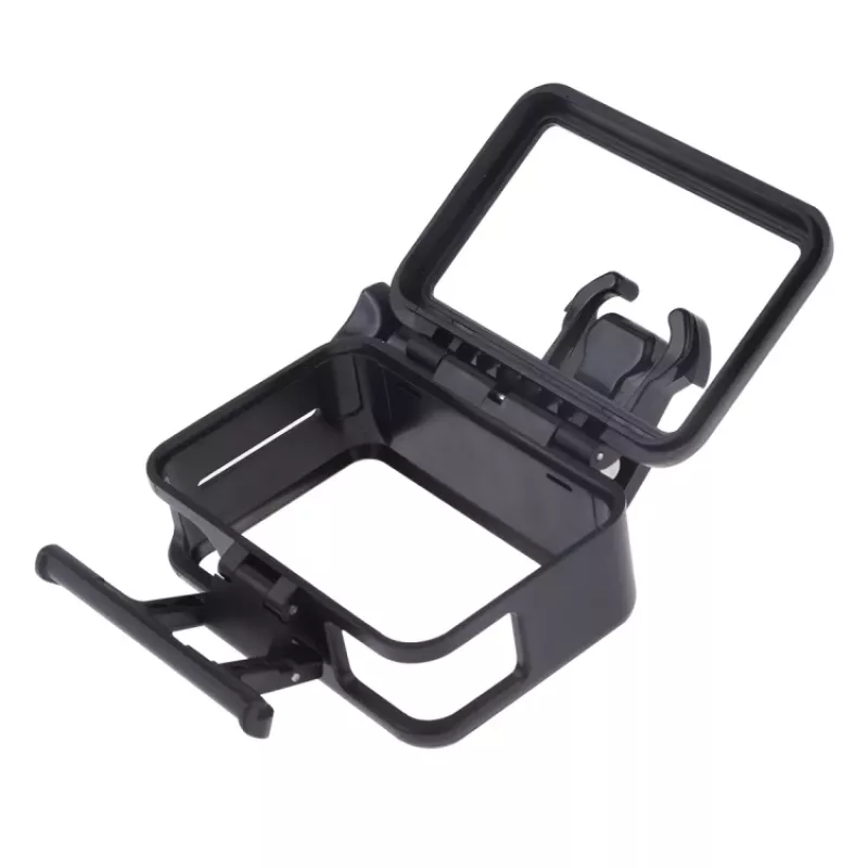 PULUZ framhouder beschermhoes voor DJI Osmo Action - zwart (PU338B)