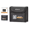 SUNNYLIFE beschermhoes voor 2x DJI Avata accu's - EVA hardcase, zwart