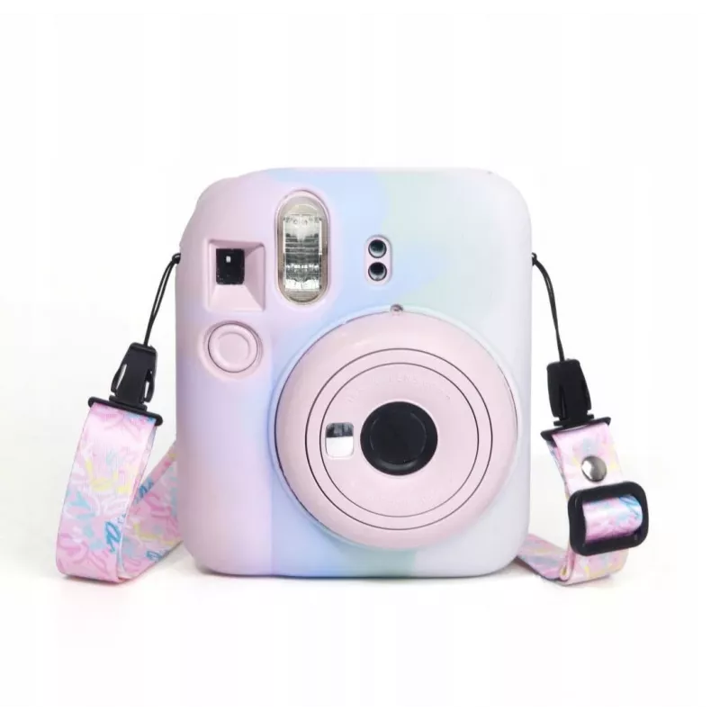 LOVEINSTANT siliconenhoes voor Fujifilm Instax Mini 12 - pastelkleuren