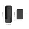 PULUZ siliconen beschermhoes voor DJI Osmo Pocket 3 - zwart
