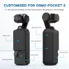 PULUZ siliconen beschermhoes voor DJI Osmo Pocket 3 - zwart