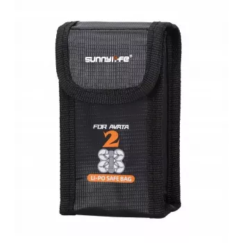 SUNNYLIFE brandwerende tas voor 1x DJI Avata 2 accu - AT2-DC781-1