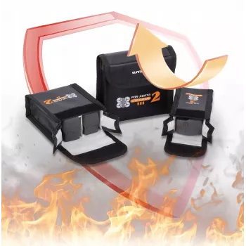 SUNNYLIFE brandwerende tas voor 1x DJI Avata 2 accu - AT2-DC781-1