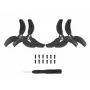 SUNNYLIFE 3032S-2-D propellerset 4 stuks voor DJI Avata 2 - zwart