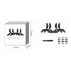 SUNNYLIFE 3032S-2-D propellerset 4 stuks voor DJI Avata 2 - zwart