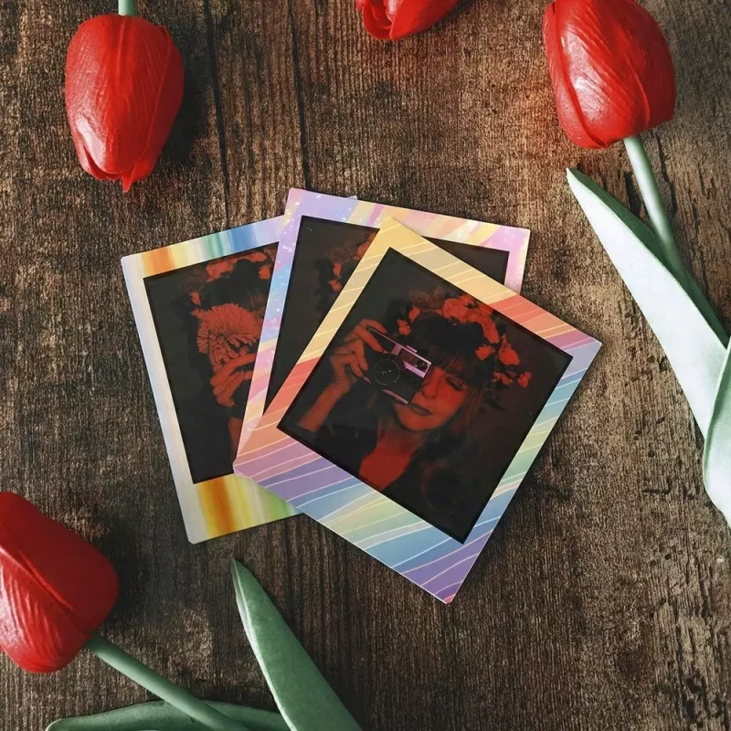 LOVEINSTANT set met 12 stickerframes voor Fuji Instax Square Link SQ1 SQ6 SQ20 SQ40 SQ10