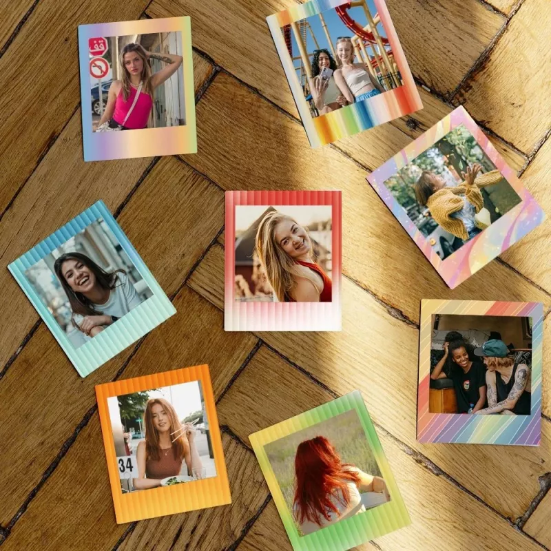 LOVEINSTANT set met 12 stickerframes voor Fuji Instax Square Link SQ1 SQ6 SQ20 SQ40 SQ10