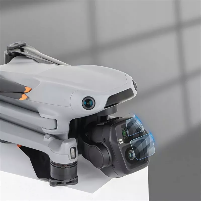 SUNNYLIFE 4x gehard glazen lensbeschermer voor DJI Air 3 / Air 3S drone
