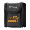 SUNNYLIFE brandveilige LiPo-accu veiligheidstas voor DJI Flip drone - 1 accu capaciteit