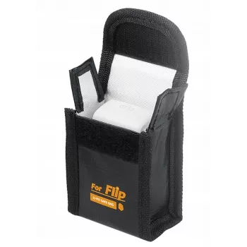 SUNNYLIFE brandveilige LiPo-accu veiligheidstas voor DJI Flip drone - 1 accu capaciteit