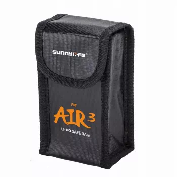 SUNNYLIFE brandwerende tas voor 1 DJI Air 3 / 3S accu