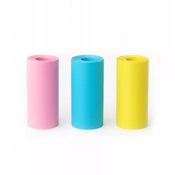 LOVEINSTANT thermisch papier navulling 3 rollen 53mm x 6,5m kleurmix voor Phomemo T02/M02x/M02 Pro, Love Instant X6/S1