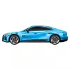 Double E Audi RS E-tron GT op afstandsbediening RC auto blauw 1:14