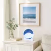 LEAN 3D image drijfzand blauw decoratie 360° wit