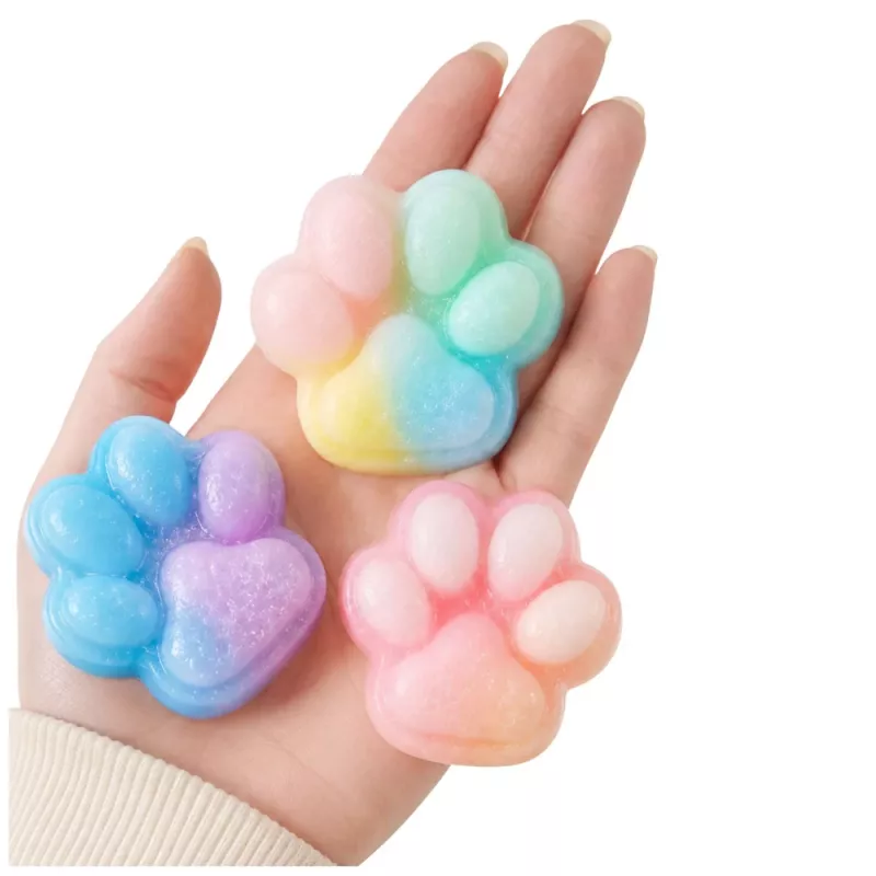 LEAN TOYS DIY creatieve set voor het maken van squishies kattenpoot 44 delen