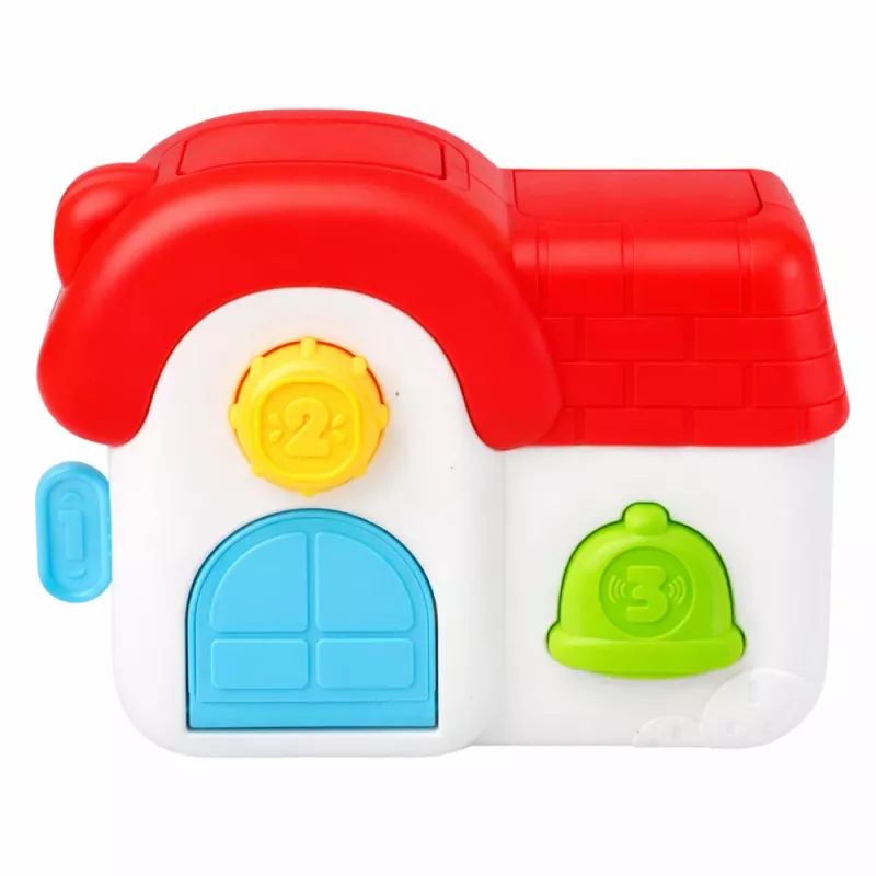 LEAN TOYS Interactief leerhuis voor peuters - Pop-Up dieren