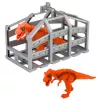 LEAN TOYS dinosaurus transportset: truck, takelwagen, helikopter, lichten, geluid