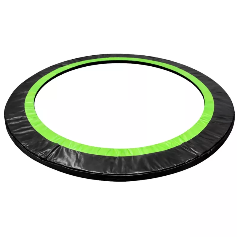 Lean Veerkussen voor trampoline zwart 305-312 cm 10 ft