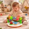 LEAN TOYS Interactief Muziekspeelgoed voor Peuters Rammelaar Lichten Geluiden