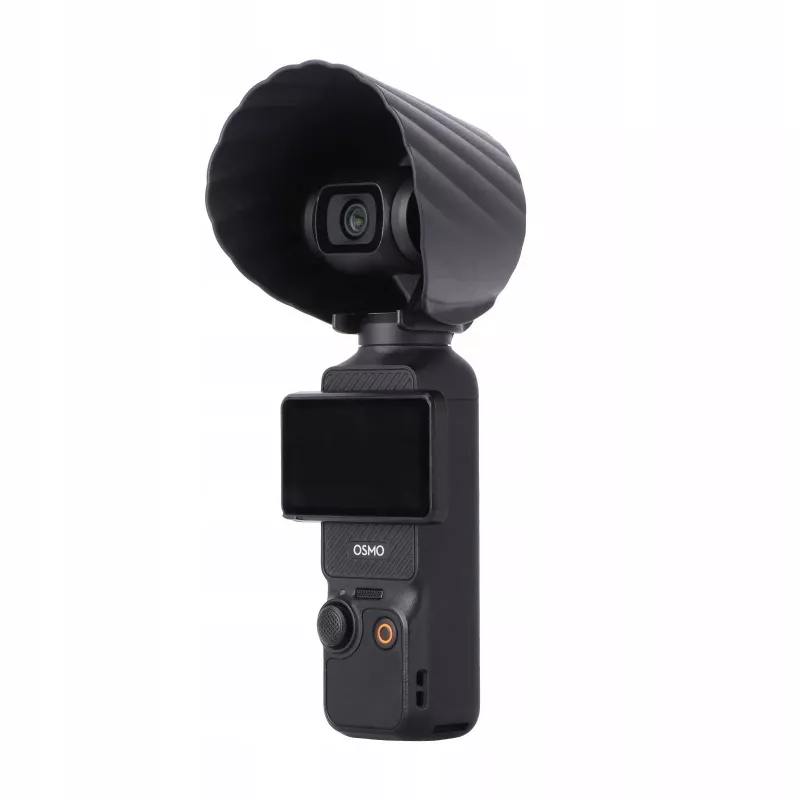 SUNNYLIFE Lens Sun Hood voor DJI Osmo Pocket 3 - Zwart
