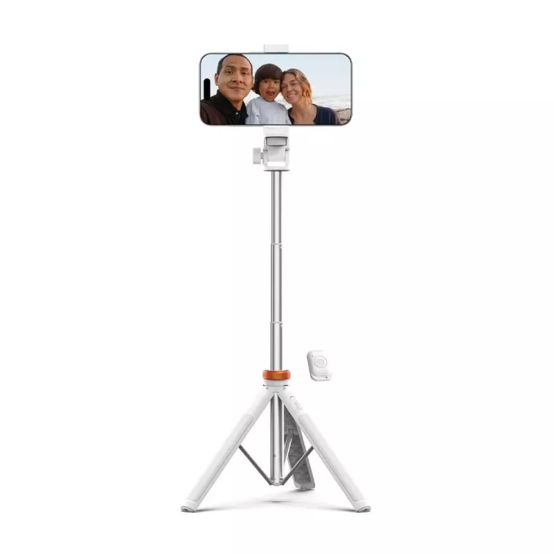 Tech-Protect L03S Selfiestick Statief Wit