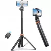 Tech-Protect L03S Selfiestick Statief Wit