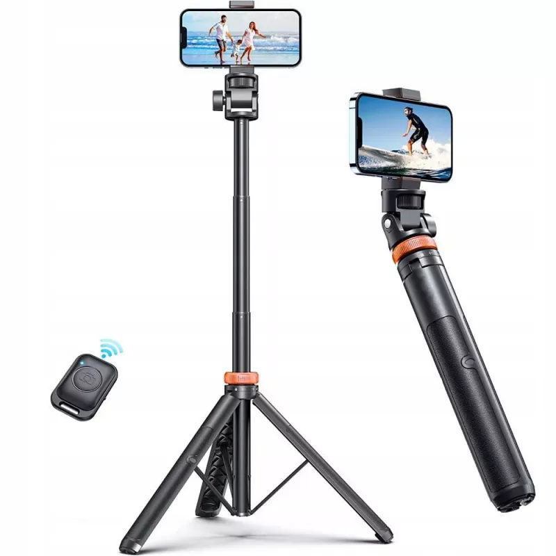 Tech-Protect L03S Selfiestick Statief Wit