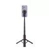 Tech-Protect L06S Selfiestick Statief met LED-licht en Bluetooth-afstandsbediening, Zwart