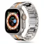 TECH-PROTECT STAINLESS LINE Apple Watch Armband 44/45/46/49 mm Titanium/Oranje