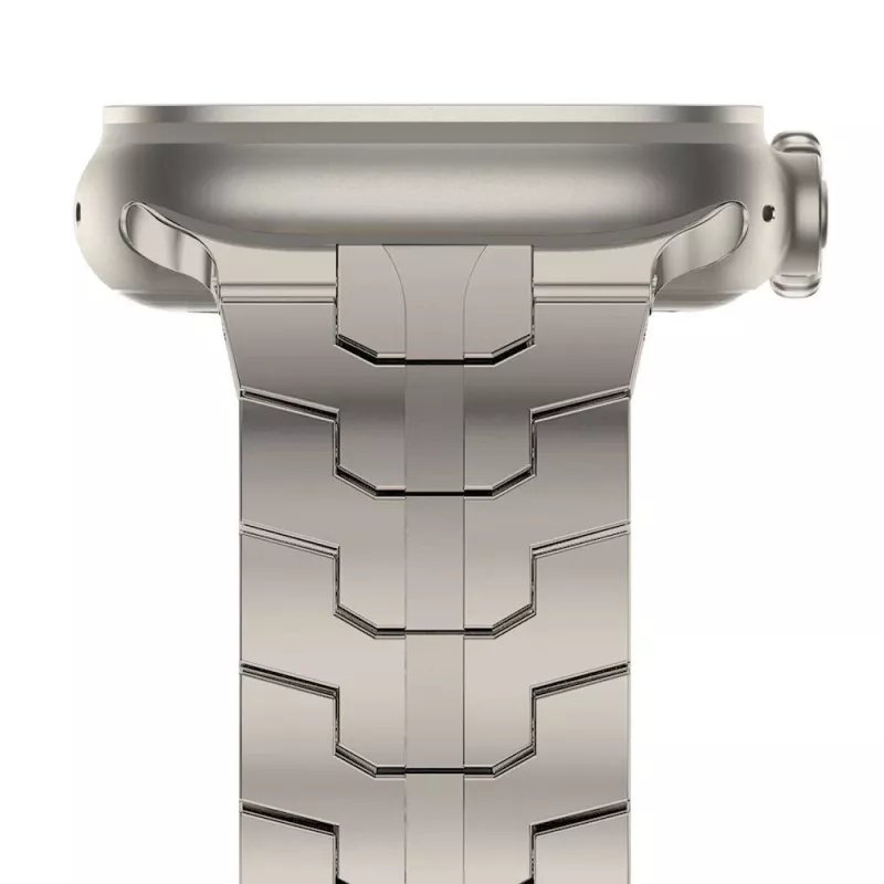 Tech-Protect Stainless Line Apple Watch 6 / 7 / 8 / 9 / 10 / SE / Ultra 1 / 2 (44 / 45 / 46 / 49 mm) Titanium Schakelarmband