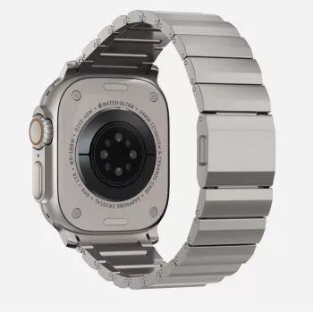 TECH-PROTECT stalen band Apple Watch 4 / 5 / 6 / 7 / 8 / 9 / SE / Ultra 1 / 2 (42 / 44 / 45 / 49 mm) titanium
