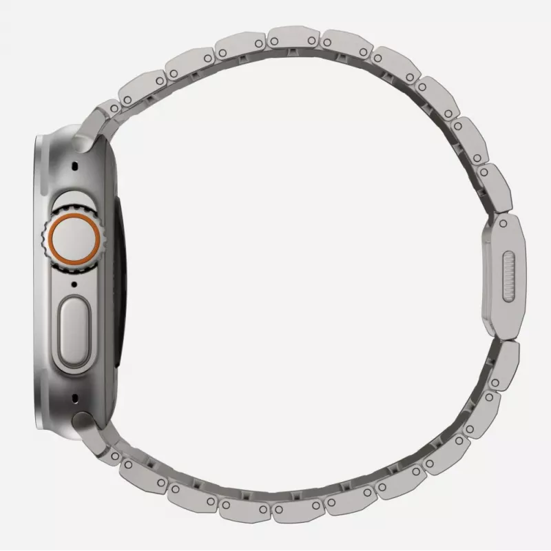 TECH-PROTECT stalen band Apple Watch 4 / 5 / 6 / 7 / 8 / 9 / SE / Ultra 1 / 2 (42 / 44 / 45 / 49 mm) titanium