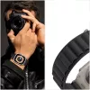 TECH-PROTECT NYLON PRO Apple Watch 6 / 7 / 8 / 9 / 10 / SE / Ultra 1 / 2 (44 / 45 / 46 / 49 mm) Titanium/Olijf