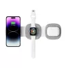 Tech-Protect QI15W-A32 3IN1 MagSafe Draadloze Oplaadstandaard Grijs