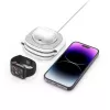Tech-Protect QI15W-A32 3IN1 MagSafe Draadloze Oplaadstandaard Grijs