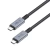 TECH-PROTECT ULTRABOOST MAX USB 4.0 8K 40Gbps Type-C kabel PD240W 100cm grijs