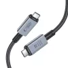 TECH-PROTECT ULTRABOOST MAX USB 4.0 8K 40Gbps Type-C kabel PD240W 200cm grijs