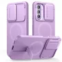Tech-Protect Kevlar Aura MagSafe Hoesje voor Samsung Galaxy A57, Violet