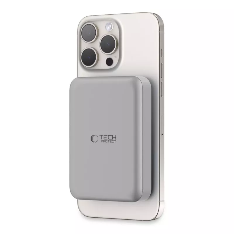 TECH-PROTECT PB11 LIFEMAG MagSafe powerbank 10000mAh titanium